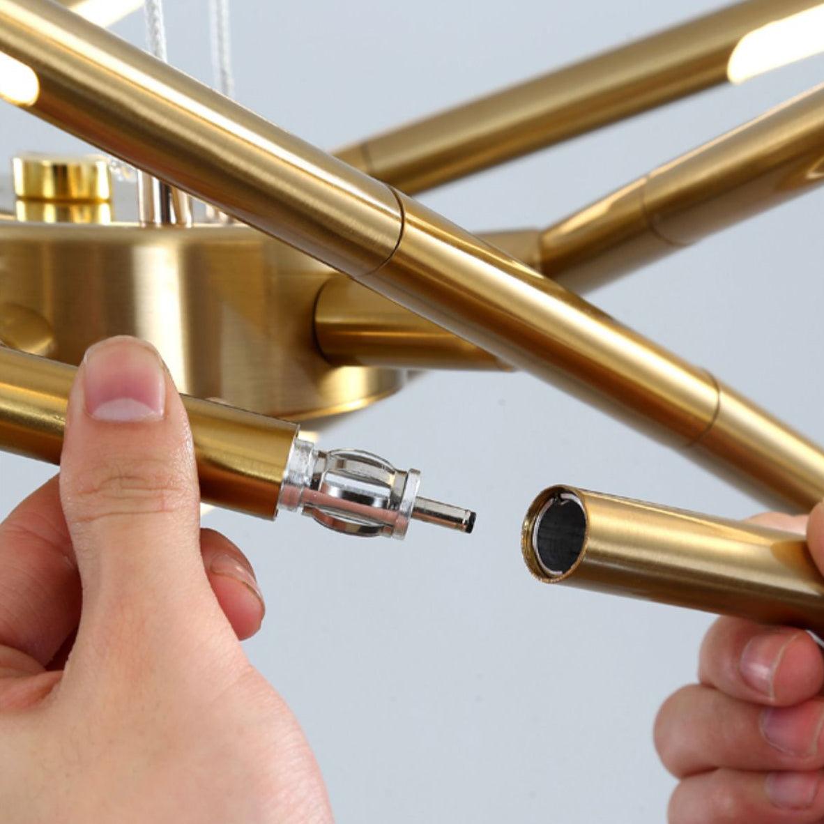 Rotatable LED Chandelier - YIOSI