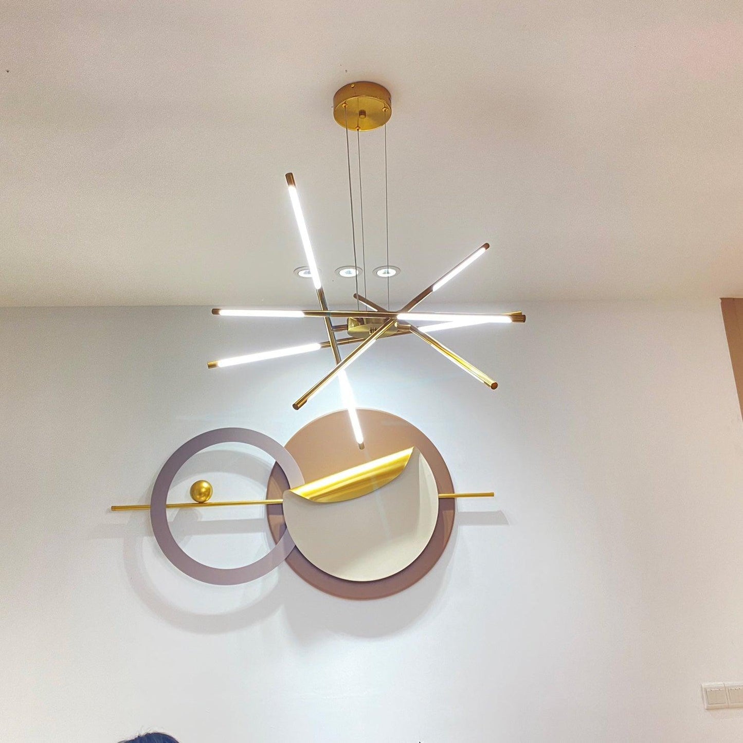 Rotatable LED Chandelier - YIOSI