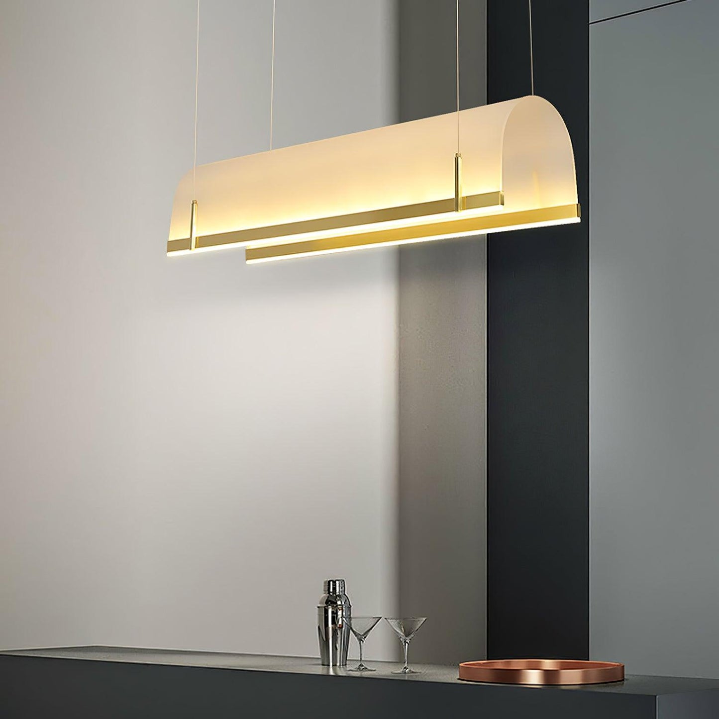 Round Arched Chandelier - YIOSI