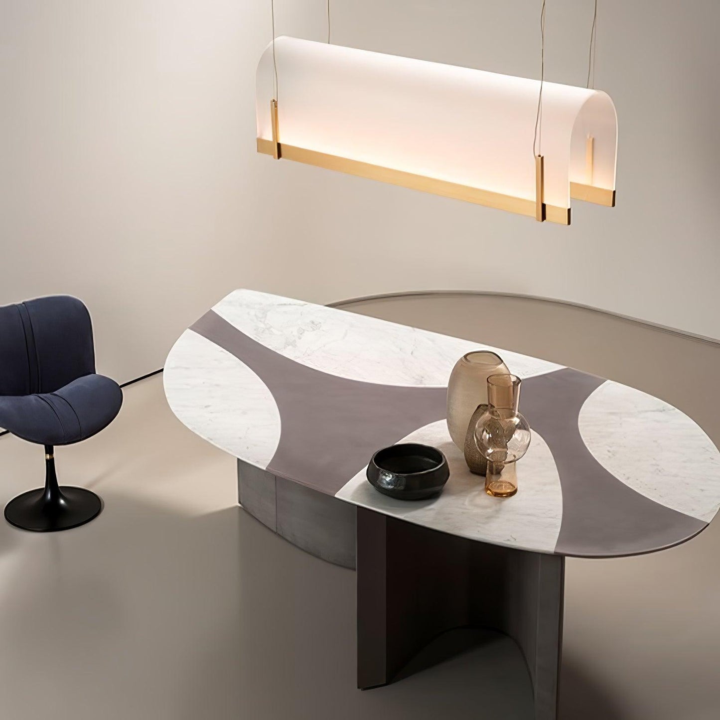 Round Arched Chandelier - YIOSI