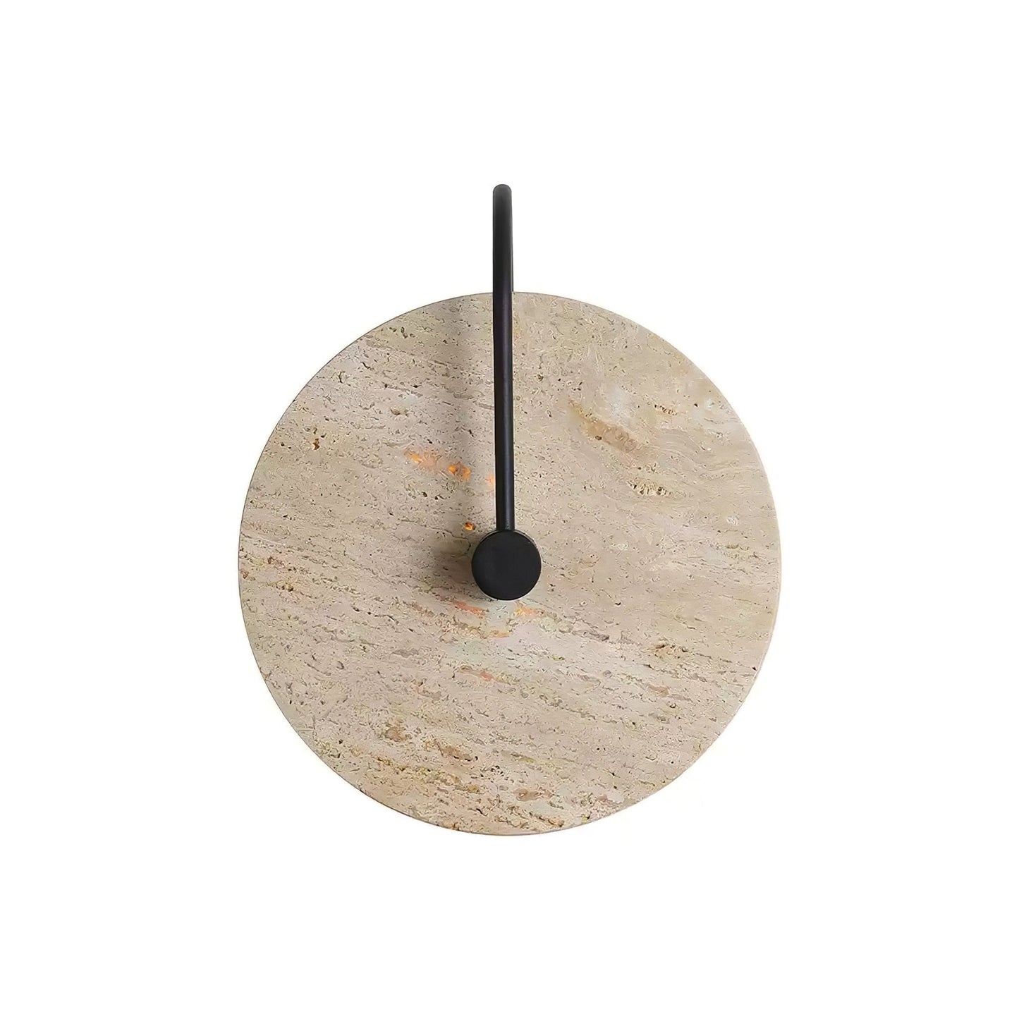 Round Travertine Wall Lamp - YIOSI
