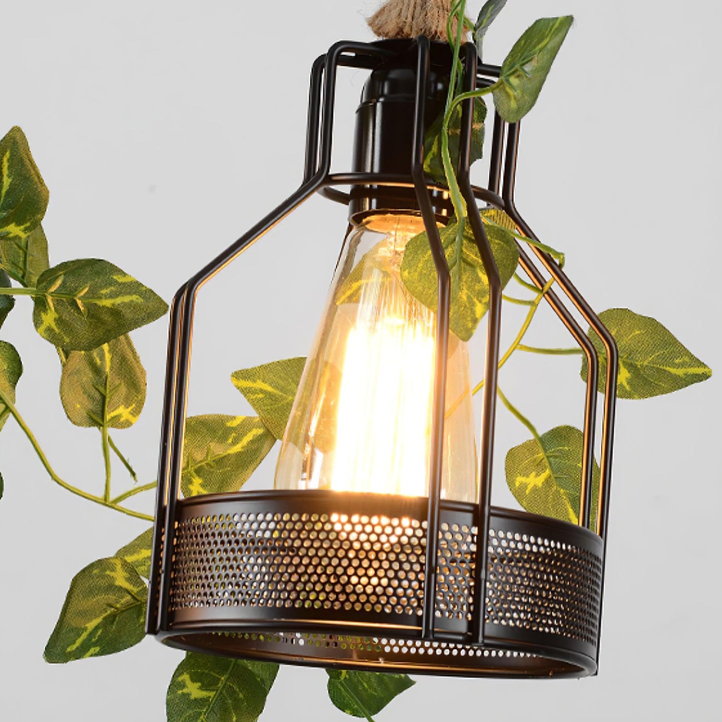 Rustic Wooden Chandelier - YIOSI