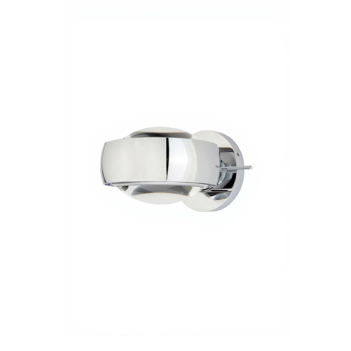 Modern Planetary Shaped Wall Lamp chrome