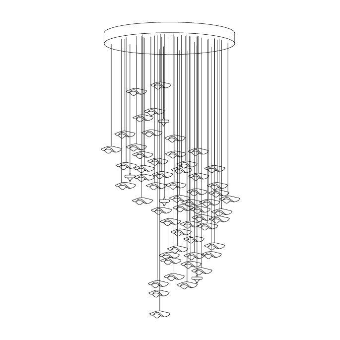 Sand Sea Chandelier - YIOSI