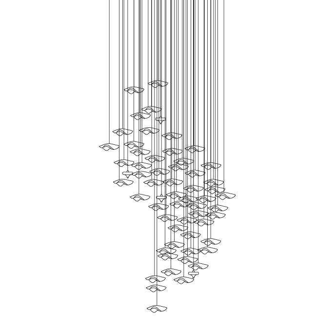 Sand Sea Art Glass Pendants - YIOSI