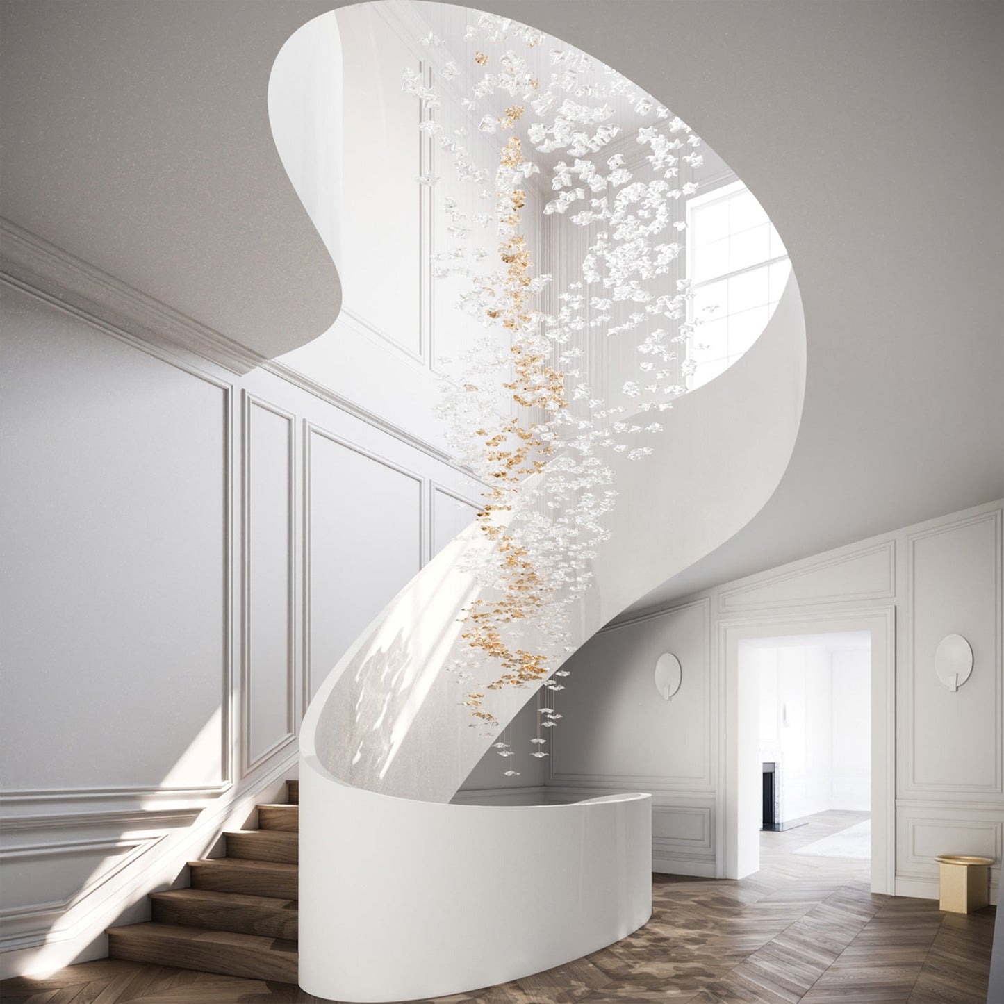 Tidal Stair Chandelier - YIOSI