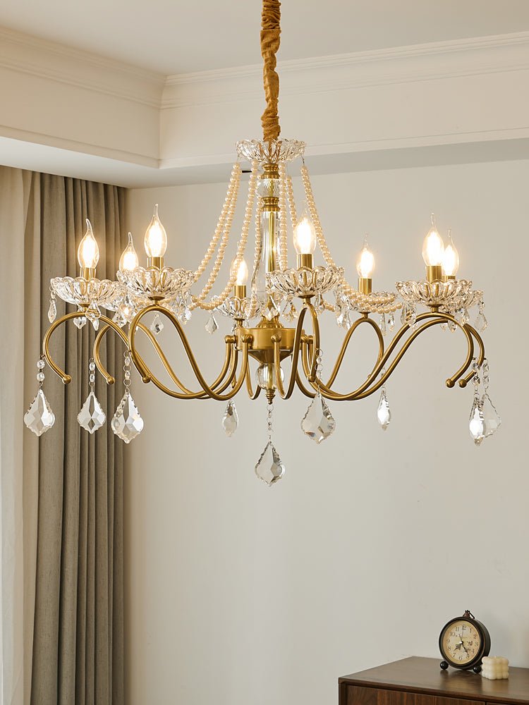 Sapphire Crystal Chandelier - YIOSI