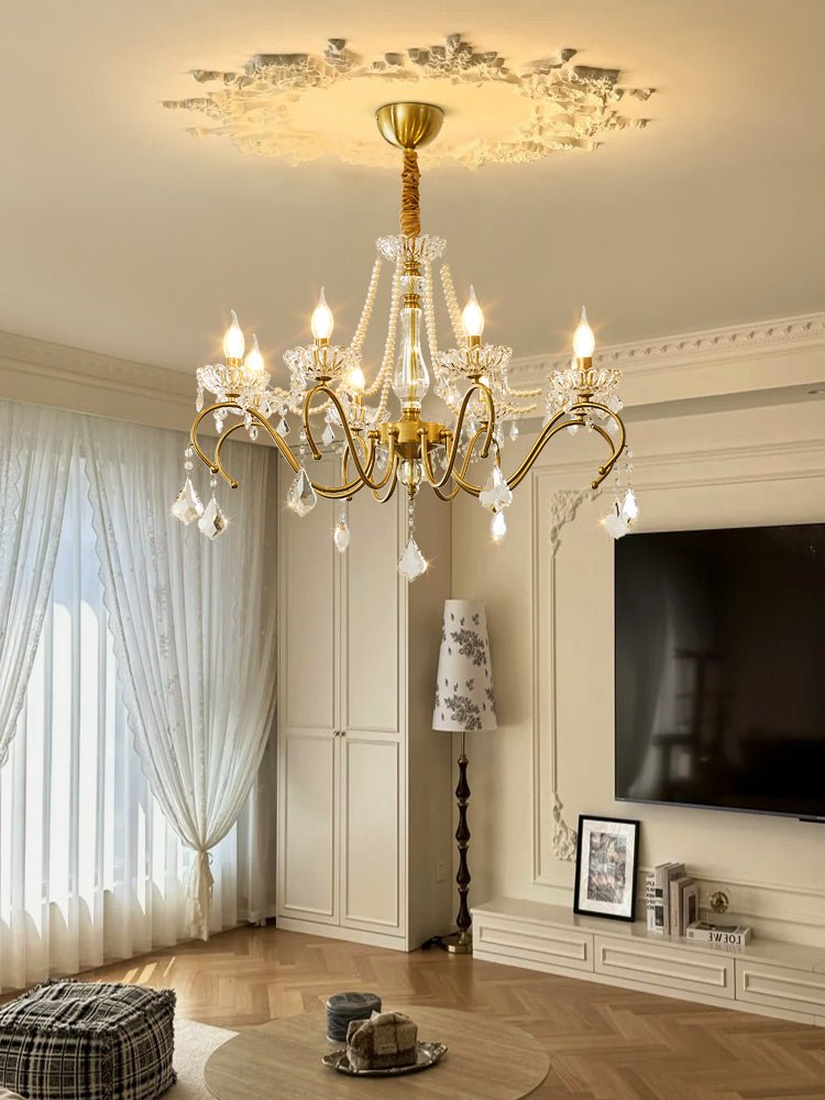 Sapphire Crystal Chandelier - YIOSI