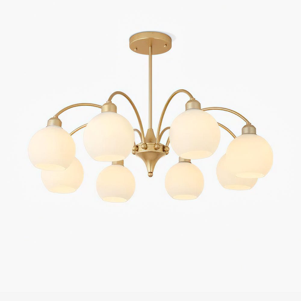 Sculptural Glass Chandelier - YIOSI