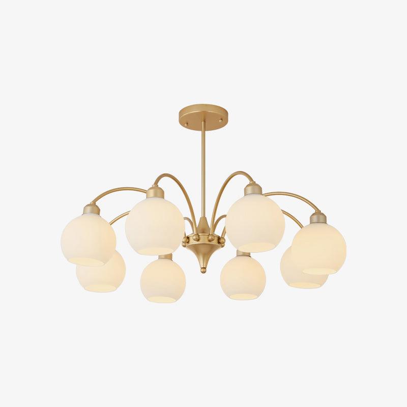 Sculptural Glass Chandelier - YIOSI