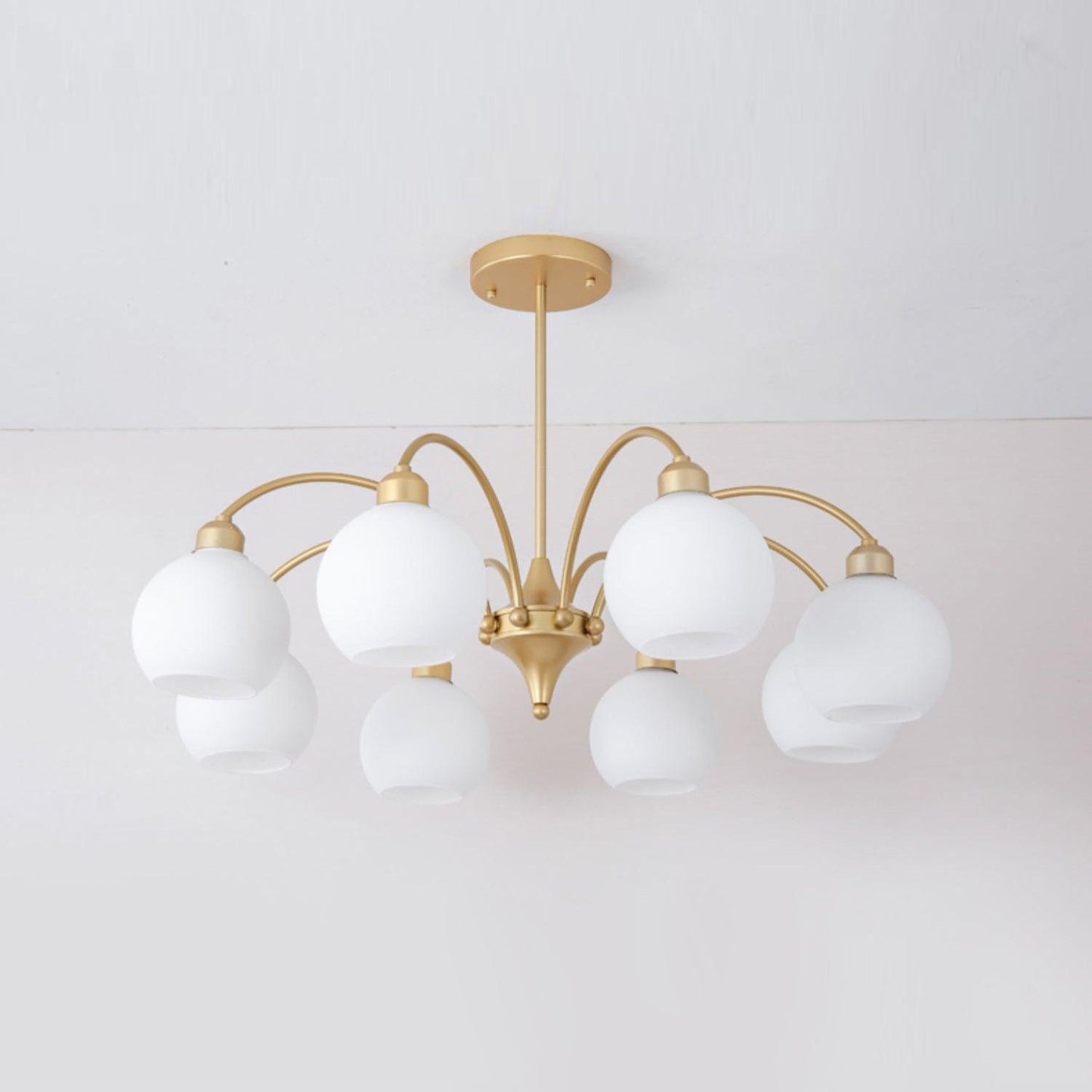 Sculptural Glass Chandelier - YIOSI