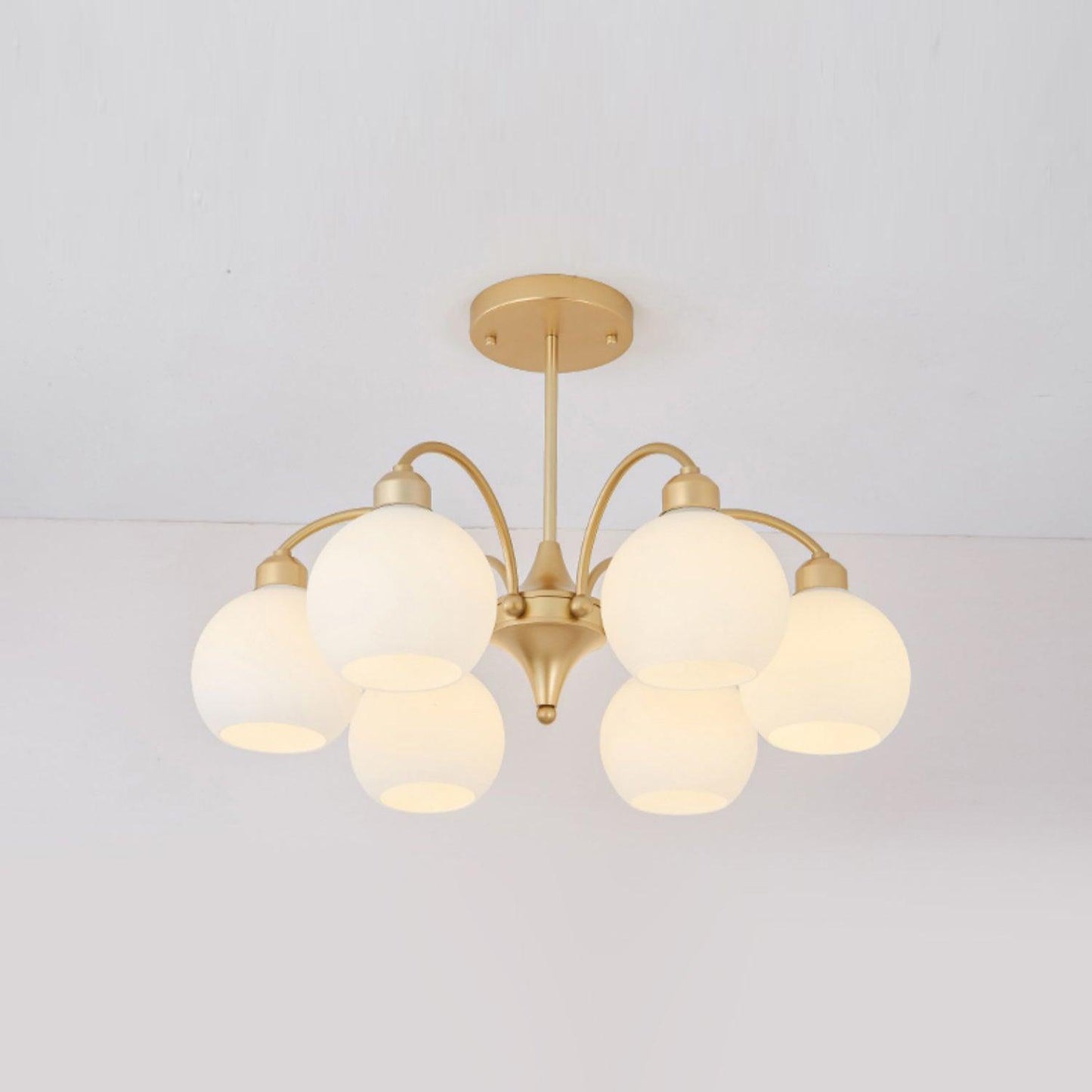 Sculptural Glass Chandelier - YIOSI