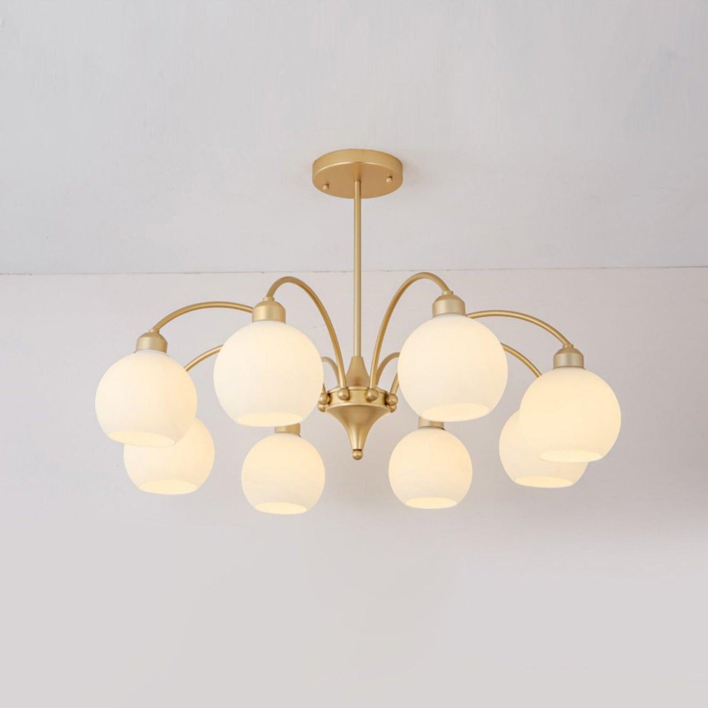 Sculptural Glass Chandelier - YIOSI