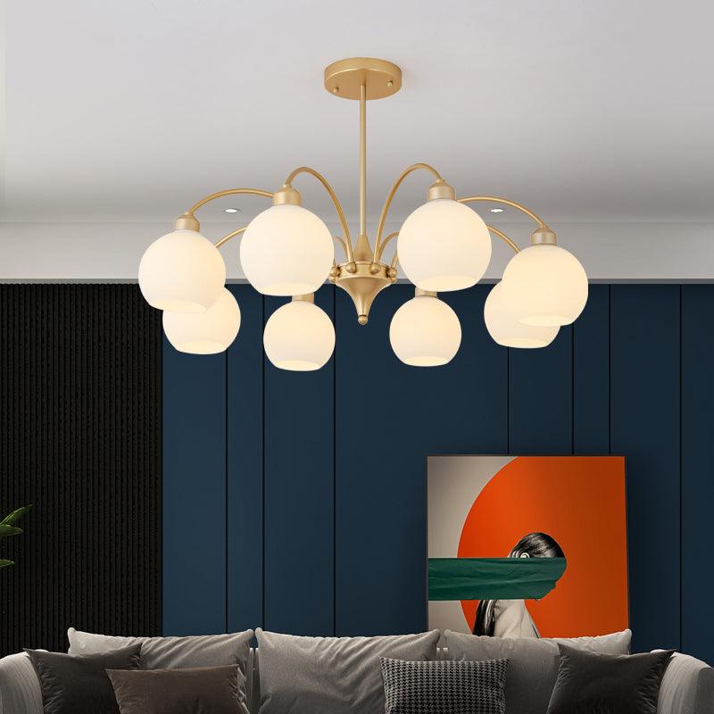 Sculptural Glass Chandelier - YIOSI