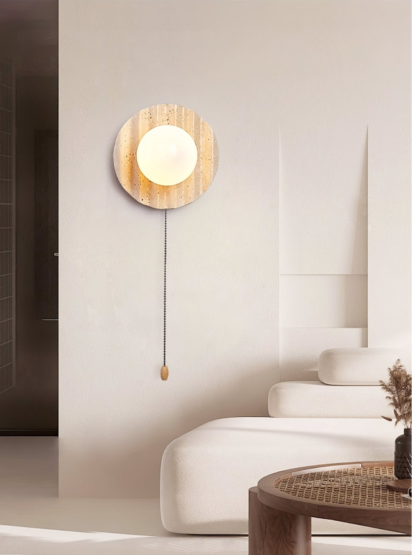 Selorar Travertine Wall Light - YIOSI