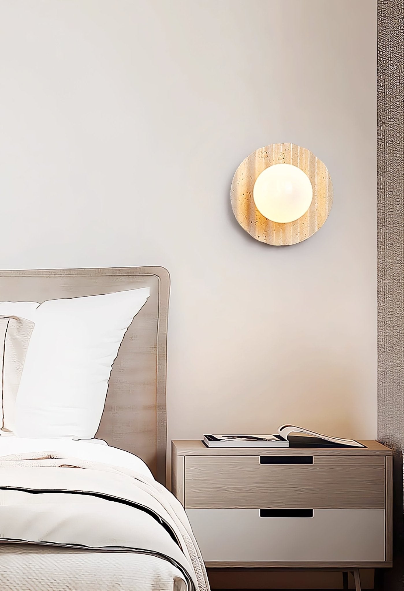 Selorar Travertine Wall Light - YIOSI