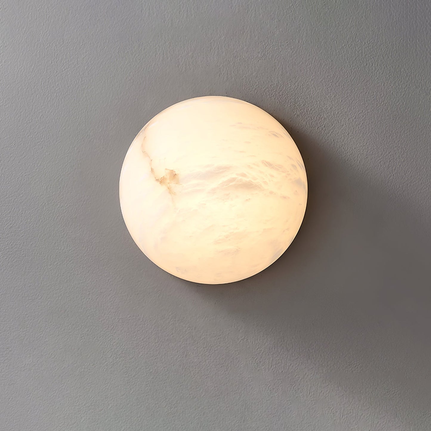 Semicircular Alabaster Wall Lamp - YIOSI
