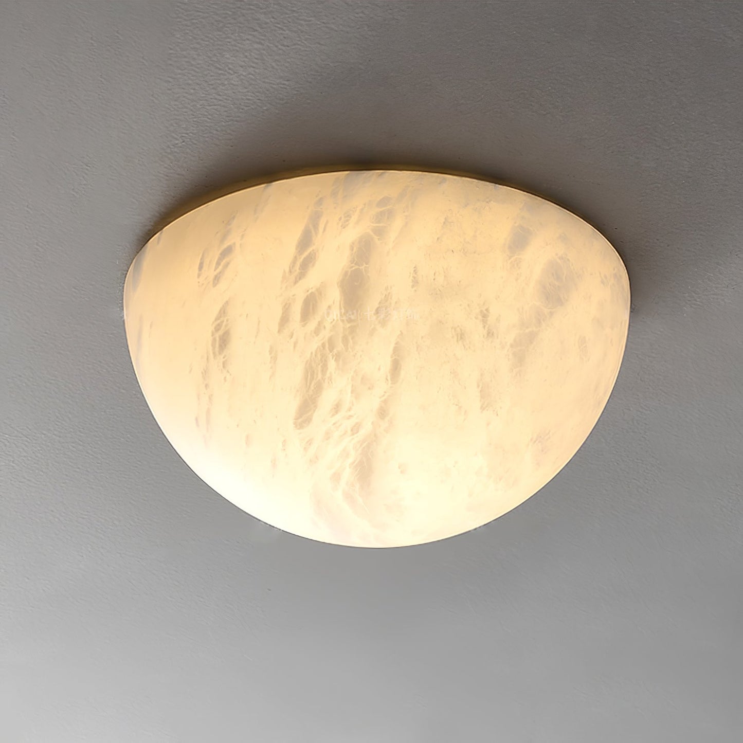 Semicircular Alabaster Wall Lamp - YIOSI