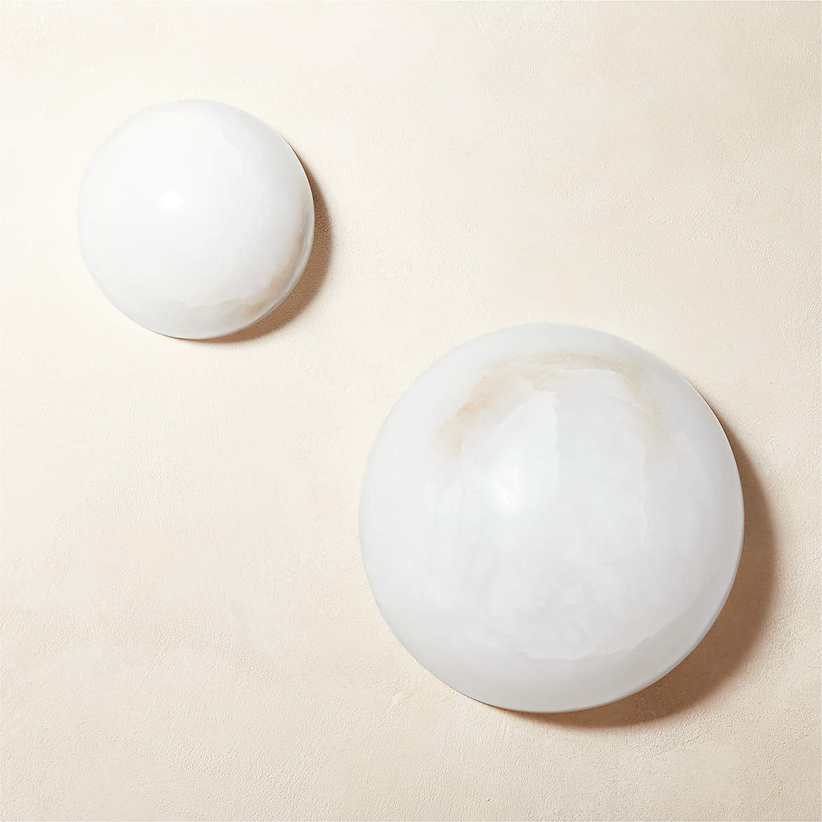 Semicircular Alabaster Wall Lamp - YIOSI