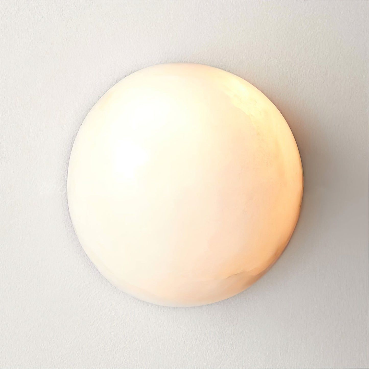Semicircular Alabaster Wall Lamp - YIOSI