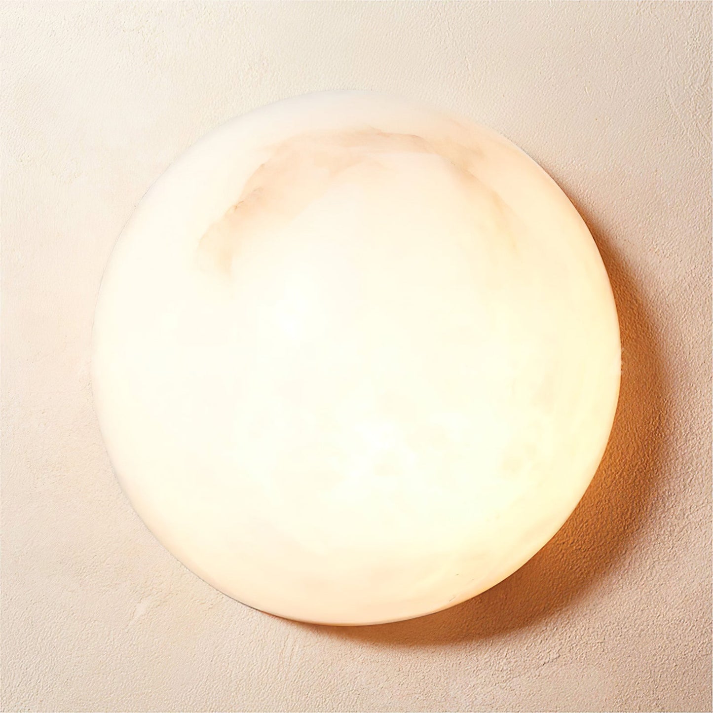 Semicircular Alabaster Wall Lamp - YIOSI