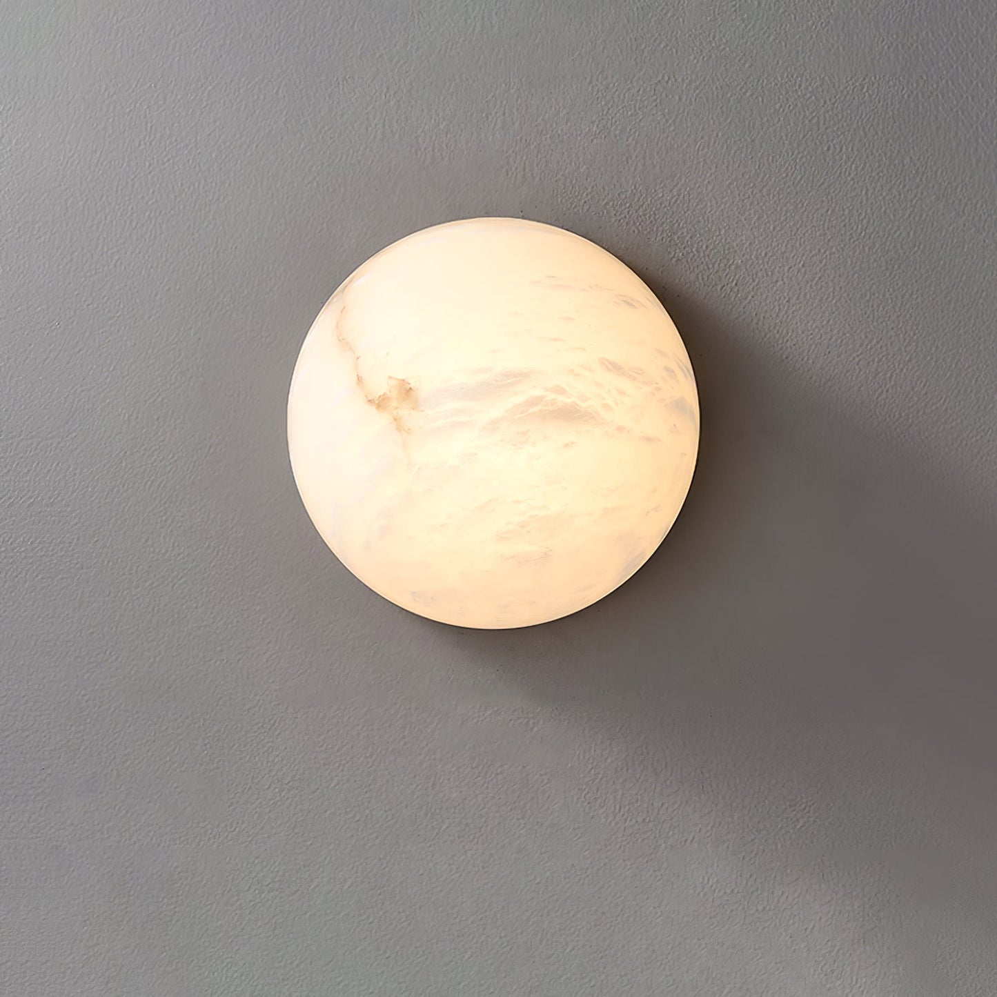 Semicircular Alabaster Wall Lamp - YIOSI