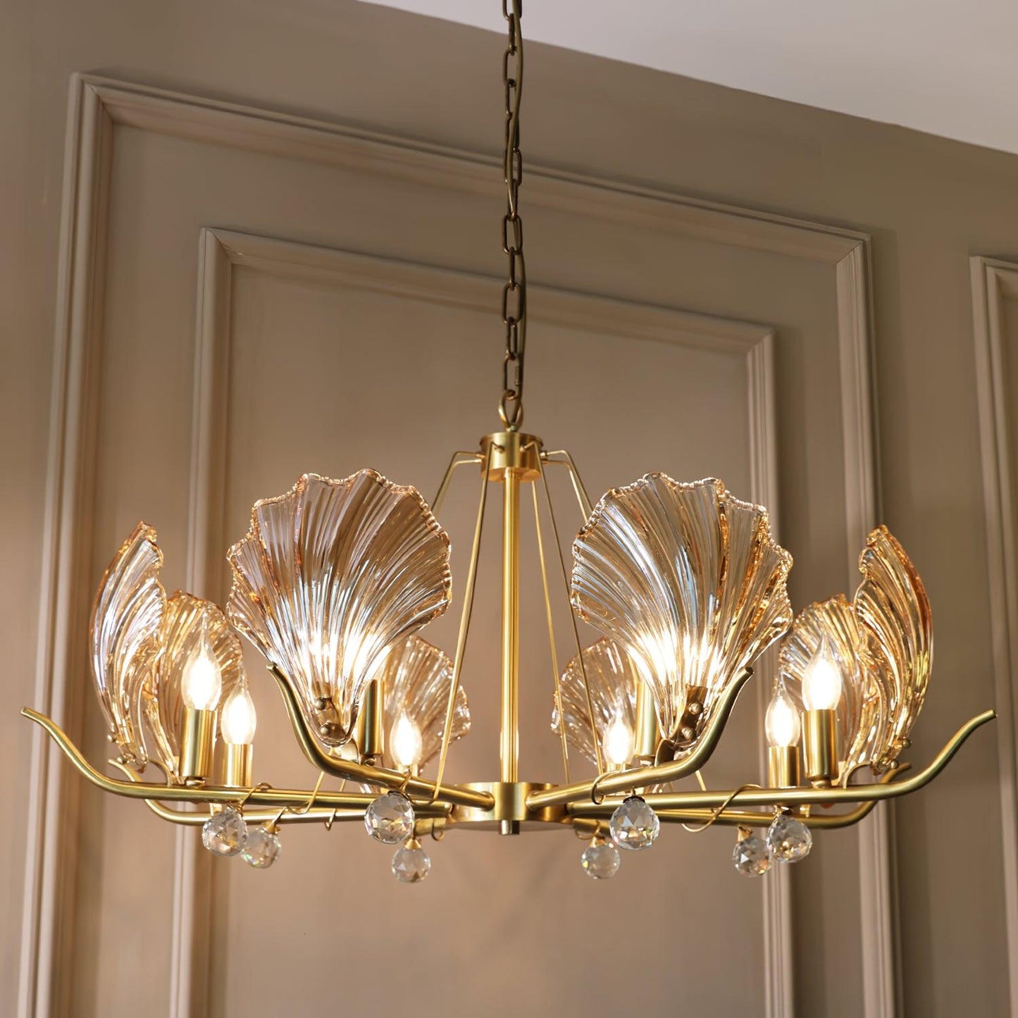 Shell Crystal Chandelier - YIOSI