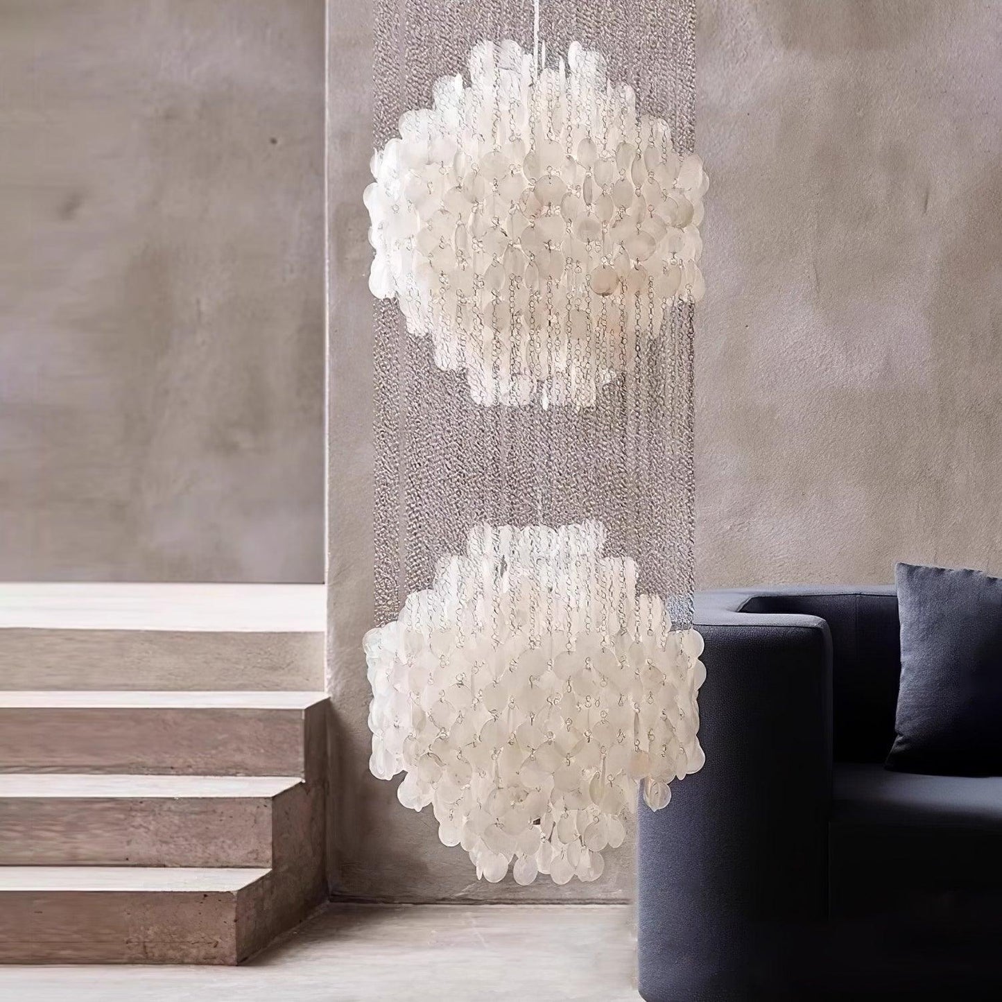 Shell Waterfall Chandelier - YIOSI