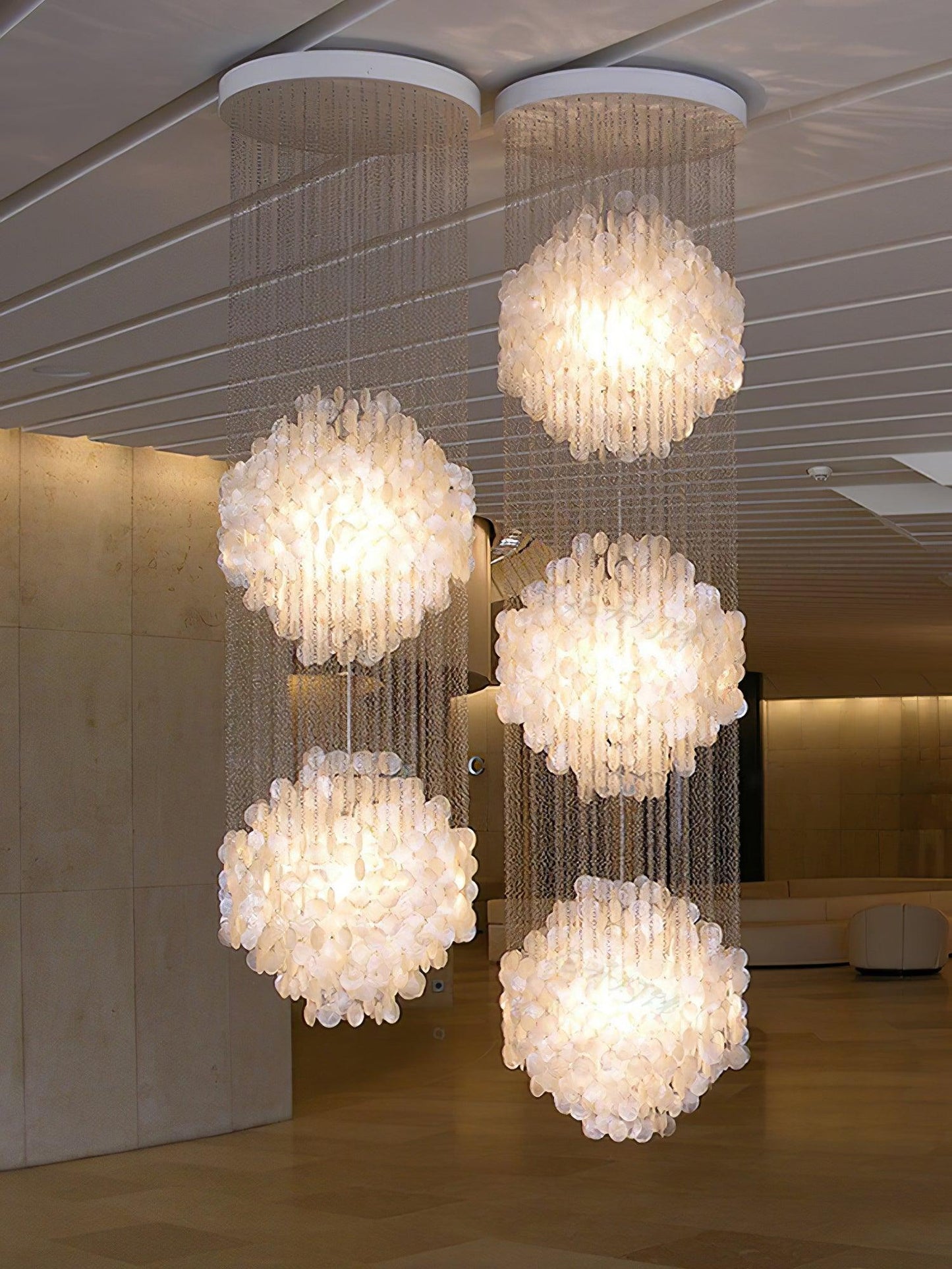 Shell Waterfall Chandelier - YIOSI