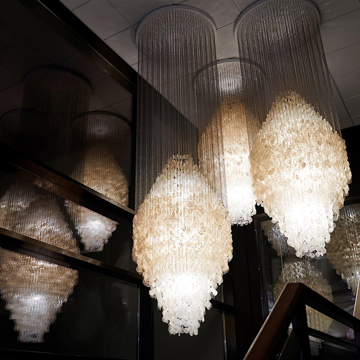 Shell Waterfall Chandelier - YIOSI