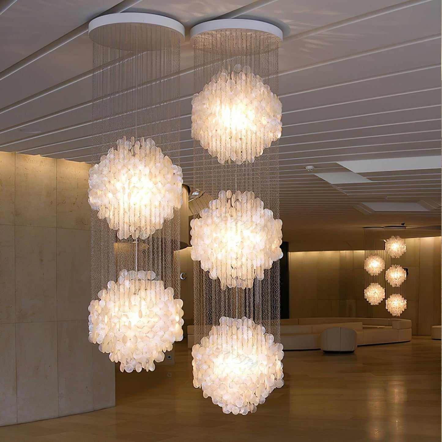 Shell Waterfall Chandelier - YIOSI