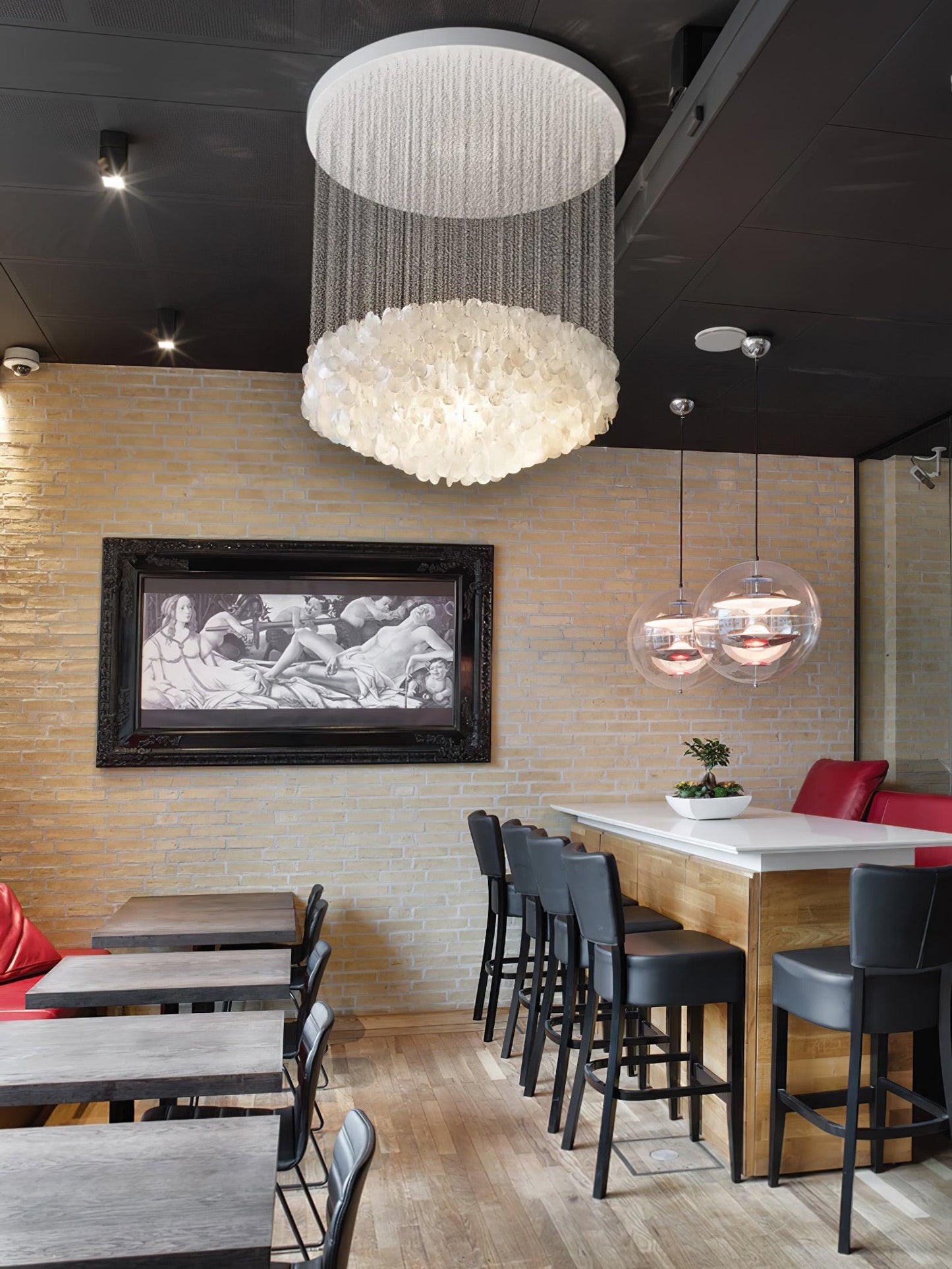 Shell Waterfall Chandelier - YIOSI