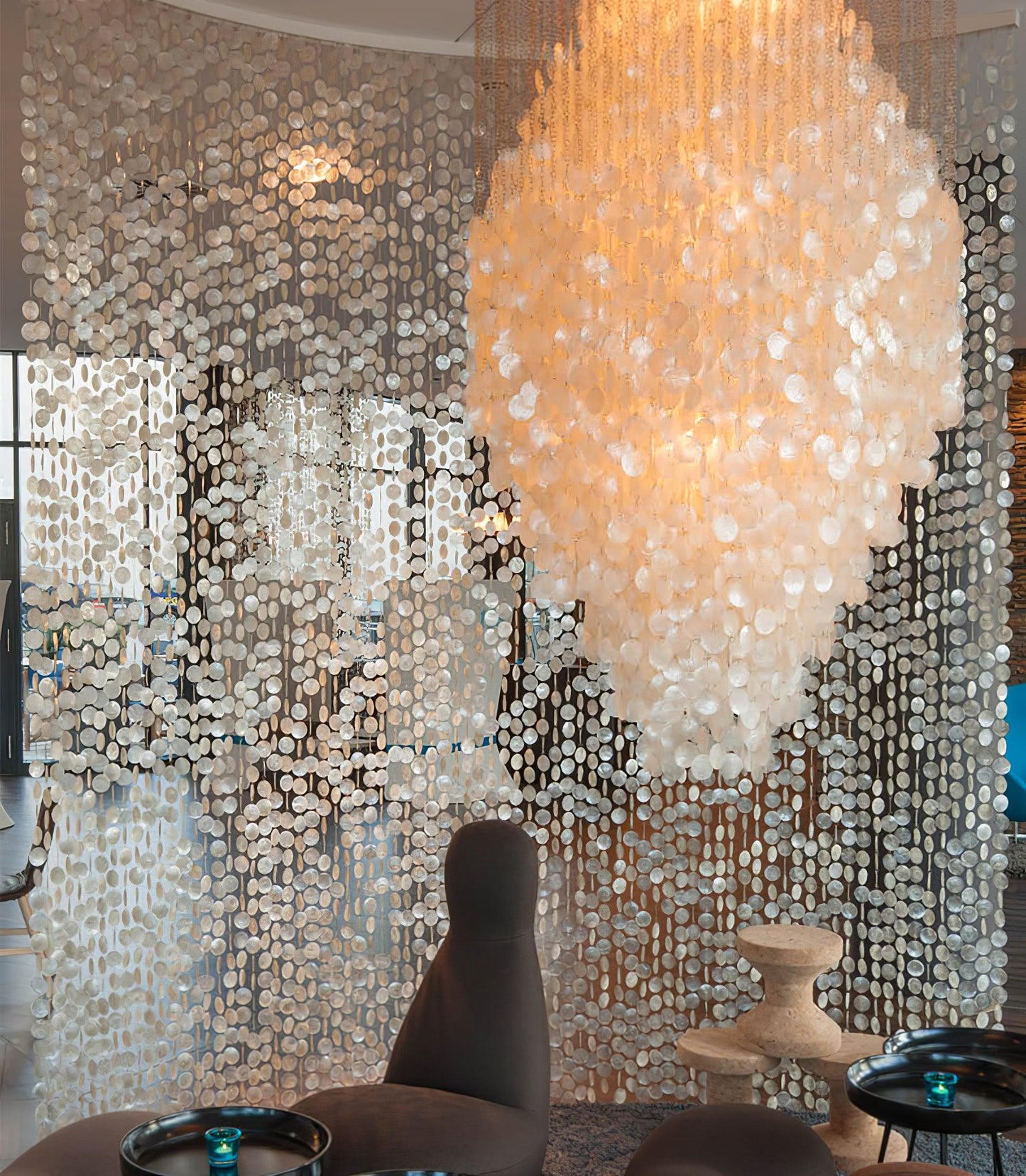 Shell Waterfall Chandelier - YIOSI
