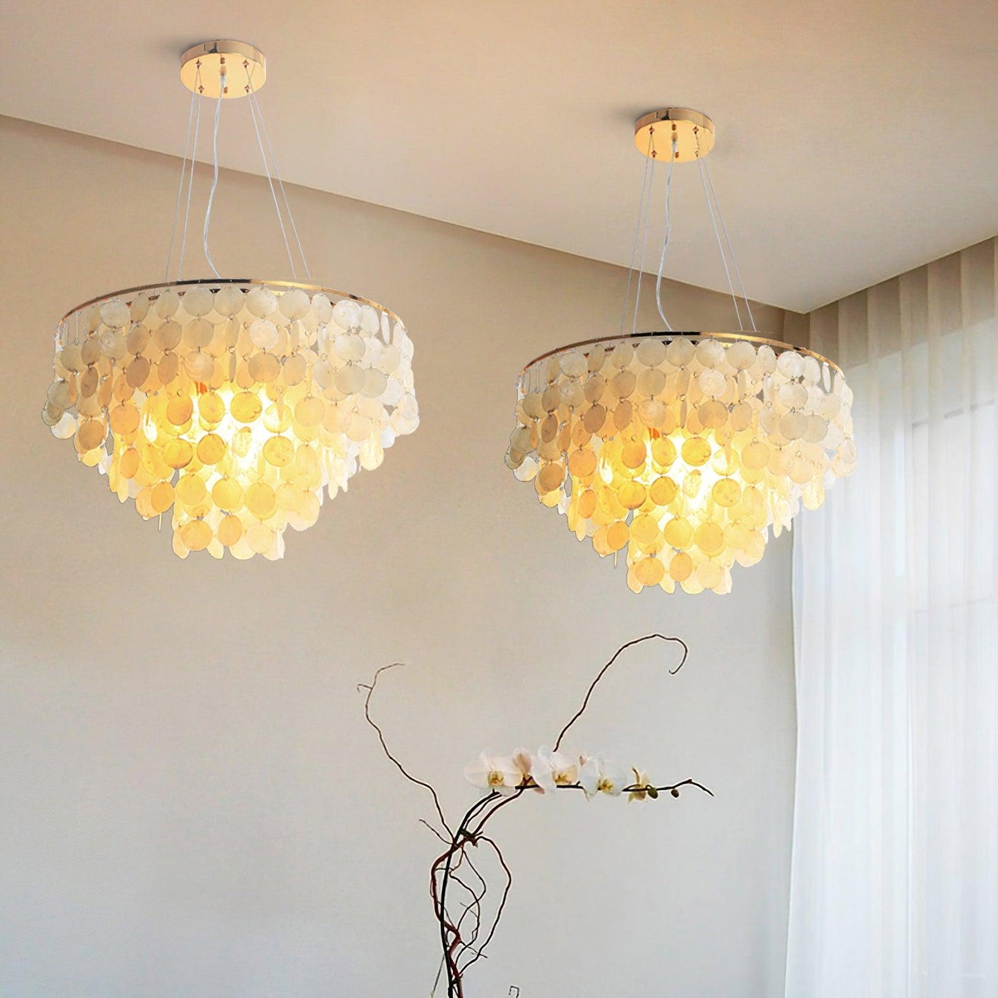 Shell Wind Chime Chandelier - YIOSI