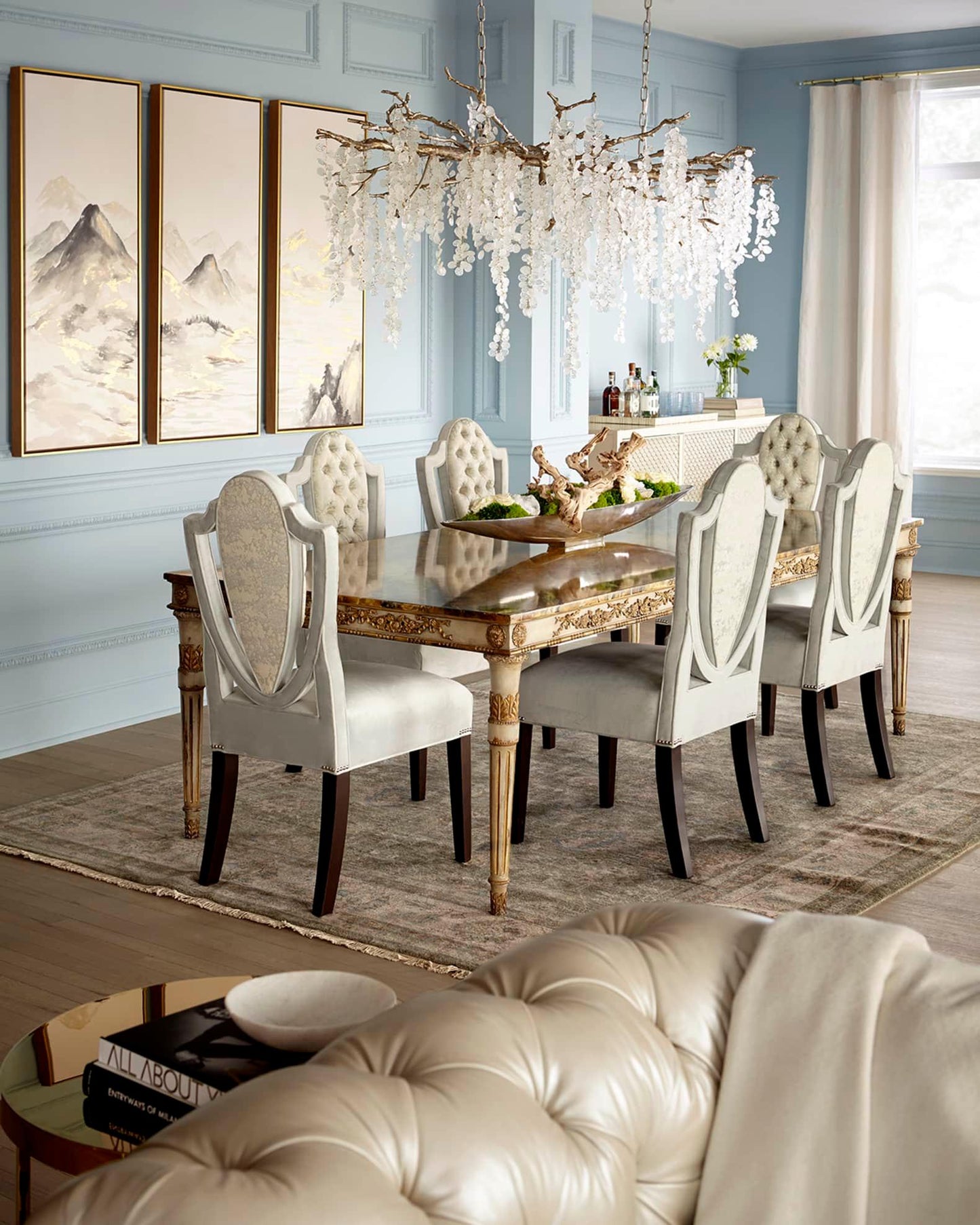 Shiro Noda Crystal Chandelier - YIOSI