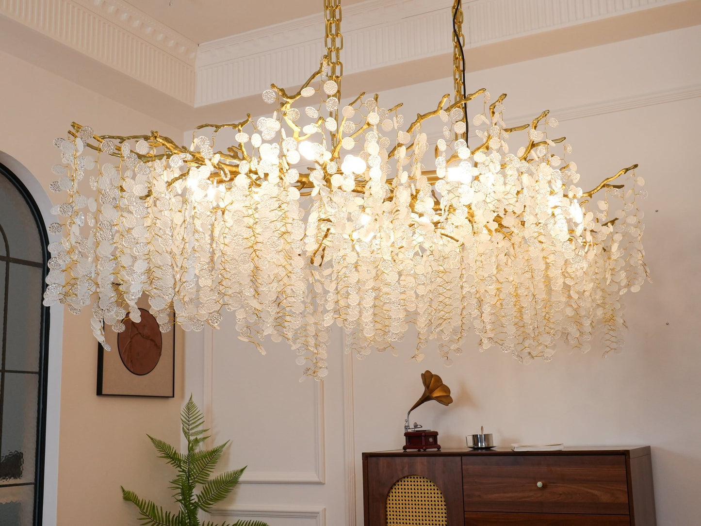 Shiro Noda Crystal Chandelier - YIOSI