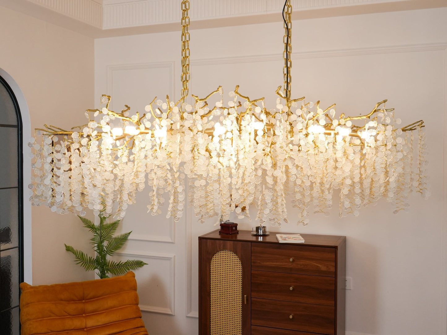 Shiro Noda Crystal Chandelier - YIOSI