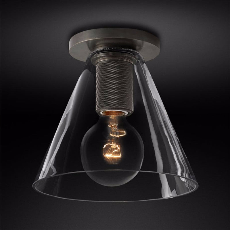 Vakkerlight Simple Style Flush Mount Ceiling Light – Brass Finish