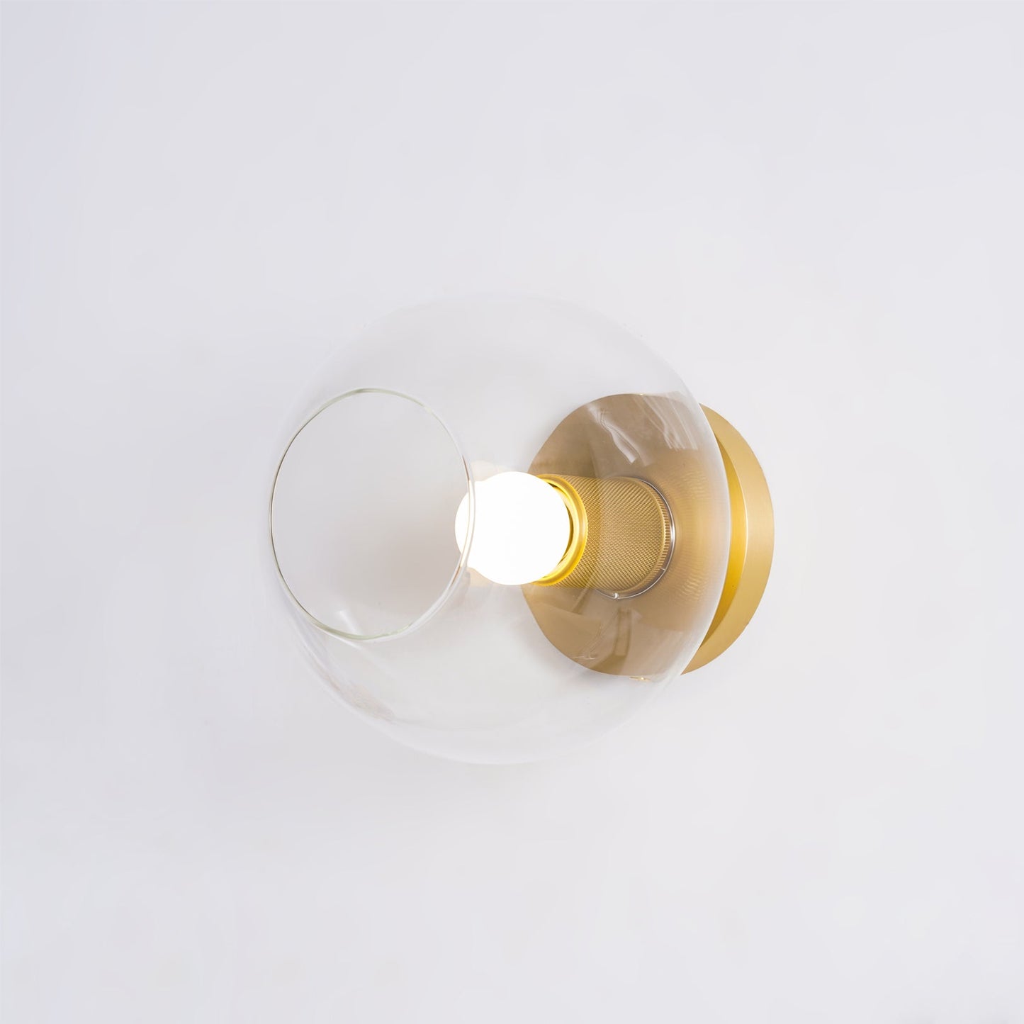 Vakkerlight Simple Style Flush Mount Ceiling Light – Brass Finish