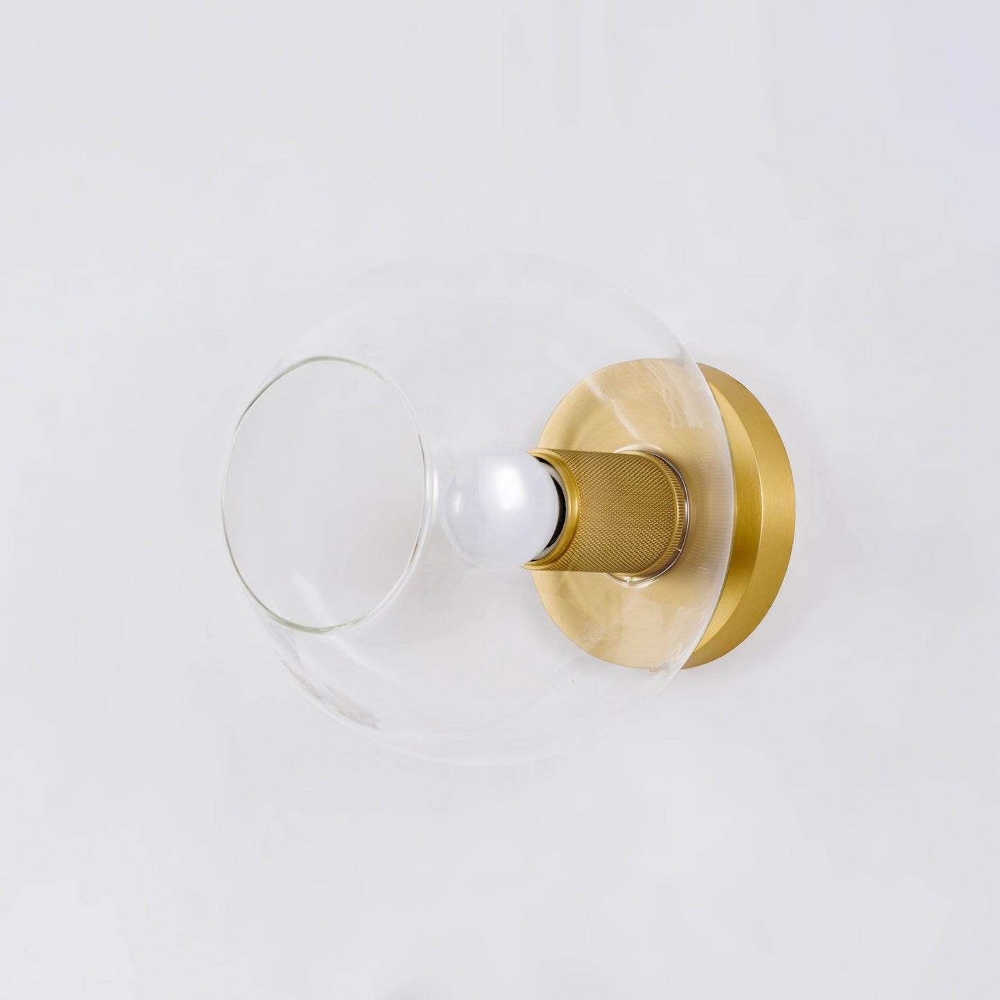 Vakkerlight Simple Style Flush Mount Ceiling Light – Brass Finish