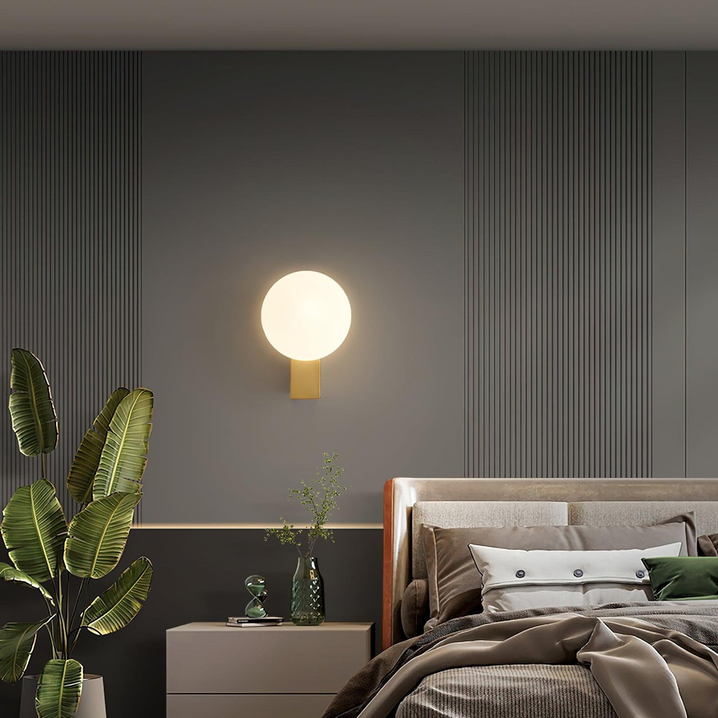 Single Globe Wall Light - YIOSI