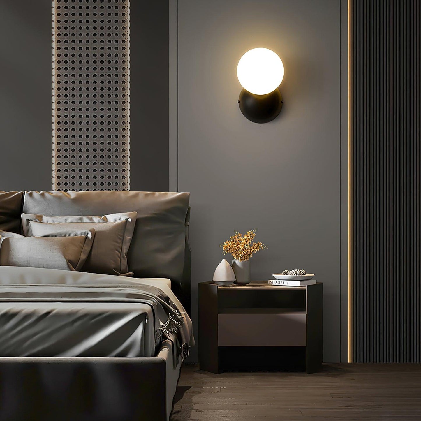 Single Globe Wall Light - YIOSI