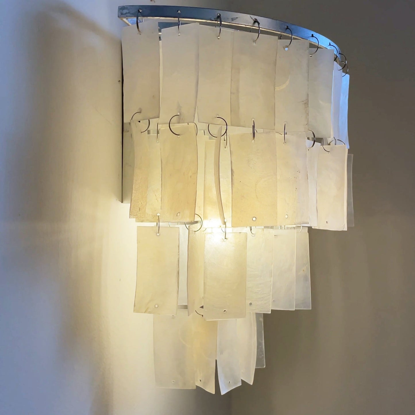 Skye Shell Tiered Wall Lamp - YIOSI