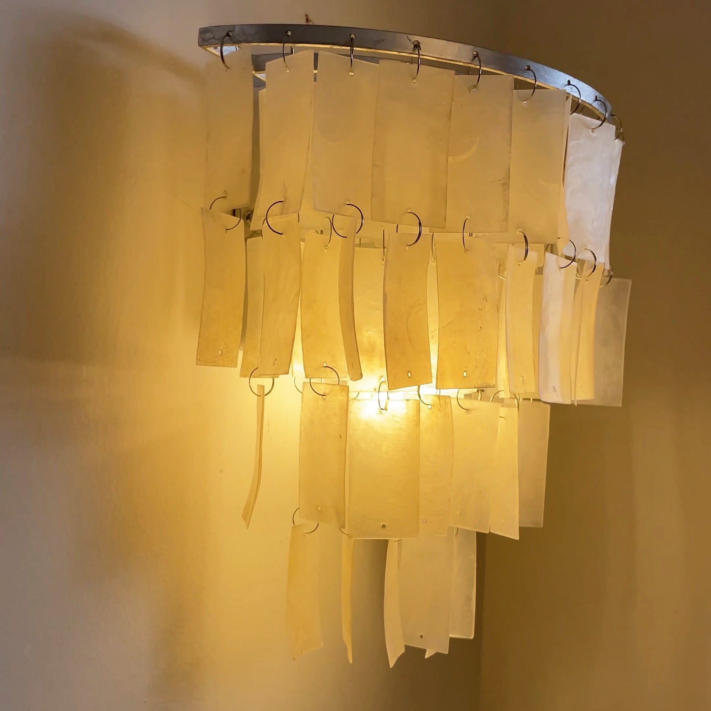 Skye Shell Tiered Wall Lamp - YIOSI