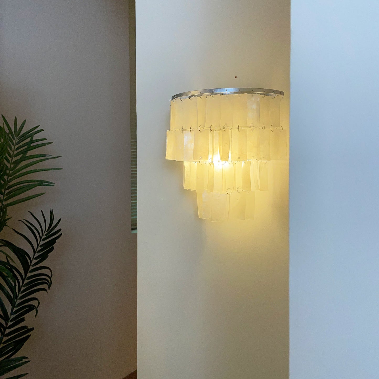 Skye Shell Tiered Wall Lamp - YIOSI