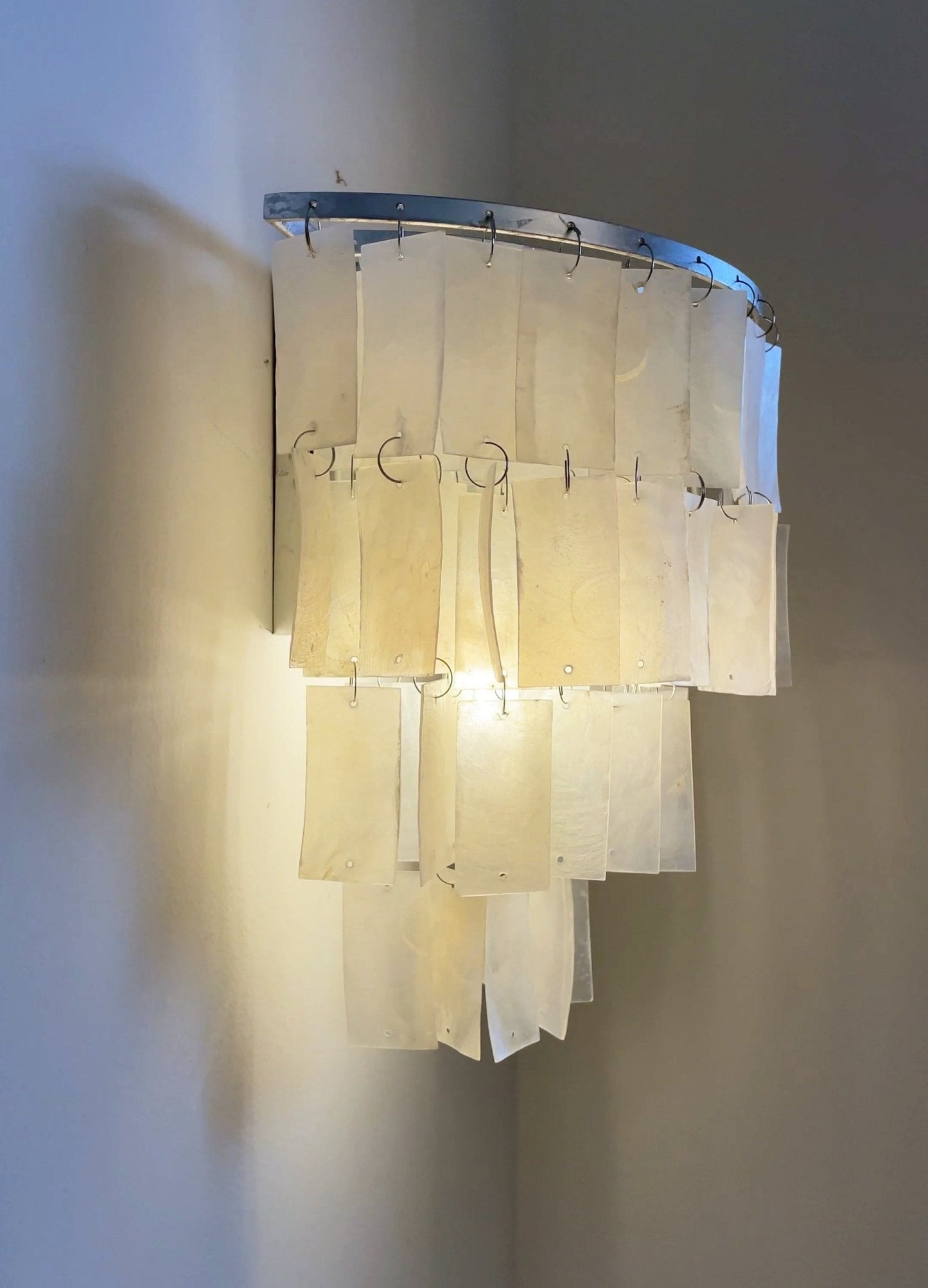 Skye Shell Tiered Wall Lamp - YIOSI