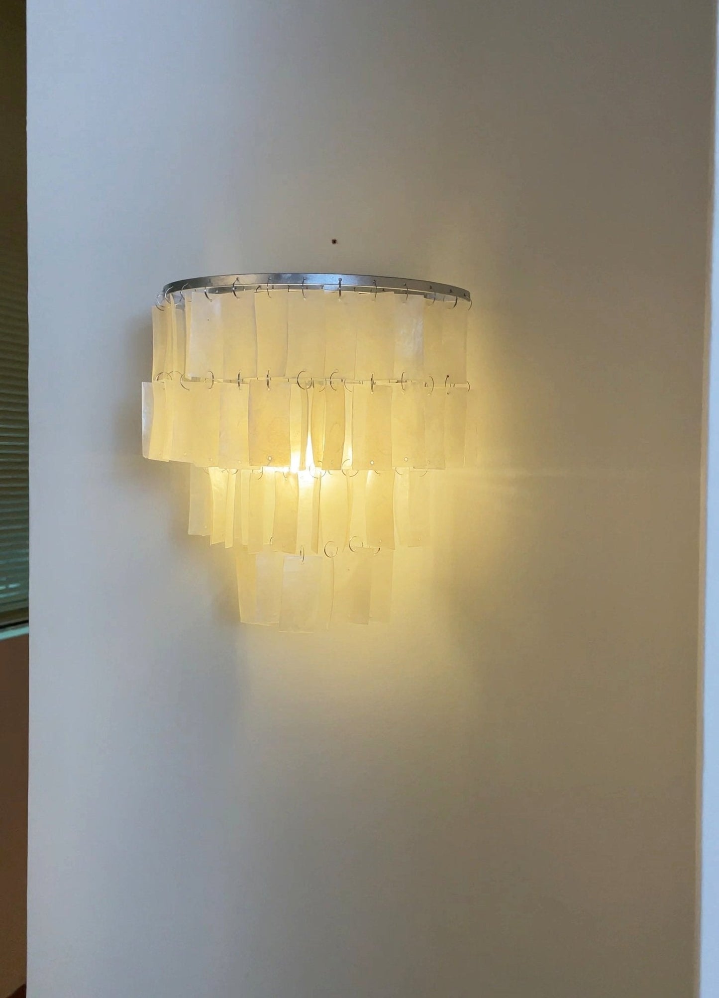 Skye Shell Tiered Wall Lamp - YIOSI