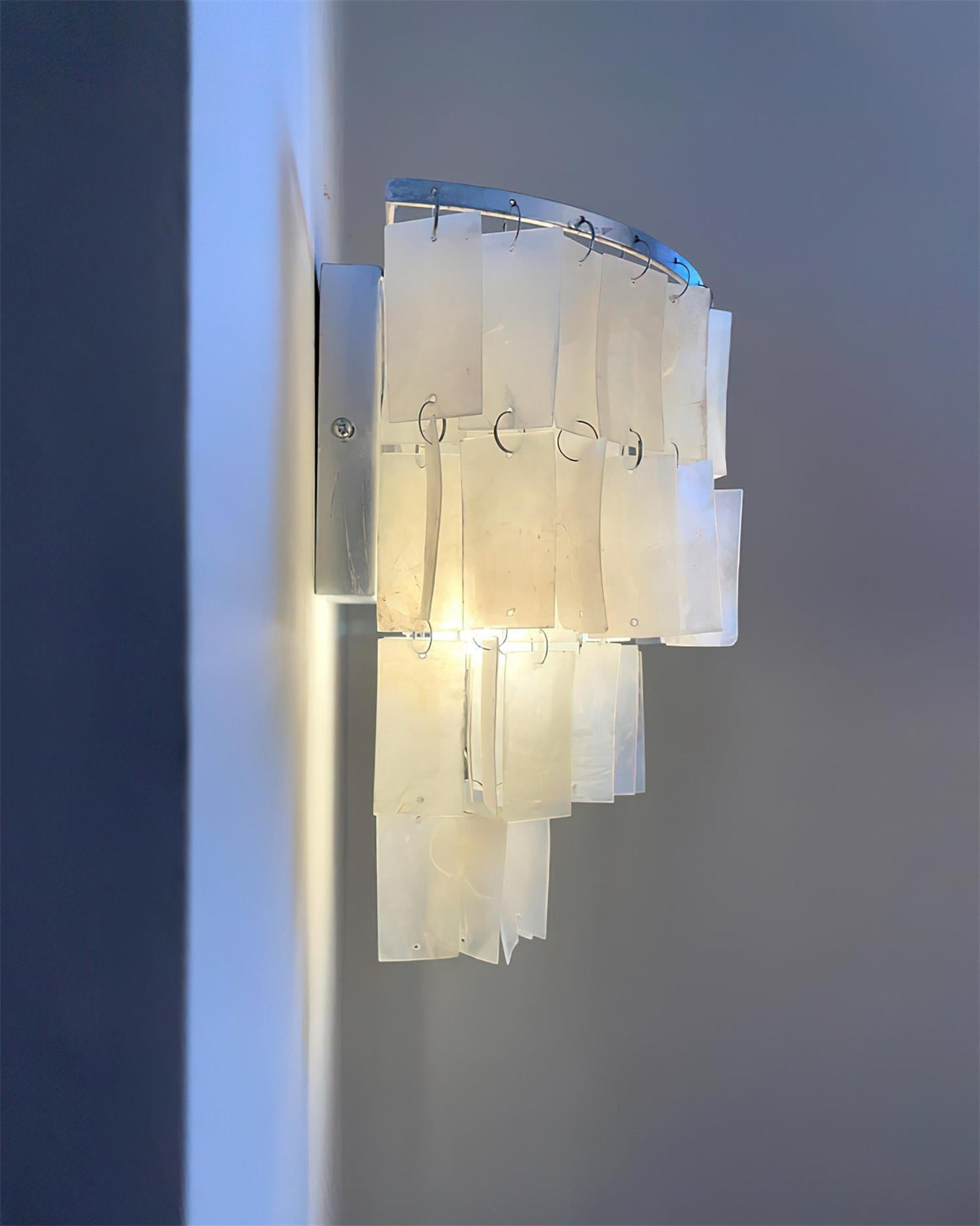 Skye Shell Tiered Wall Lamp - YIOSI