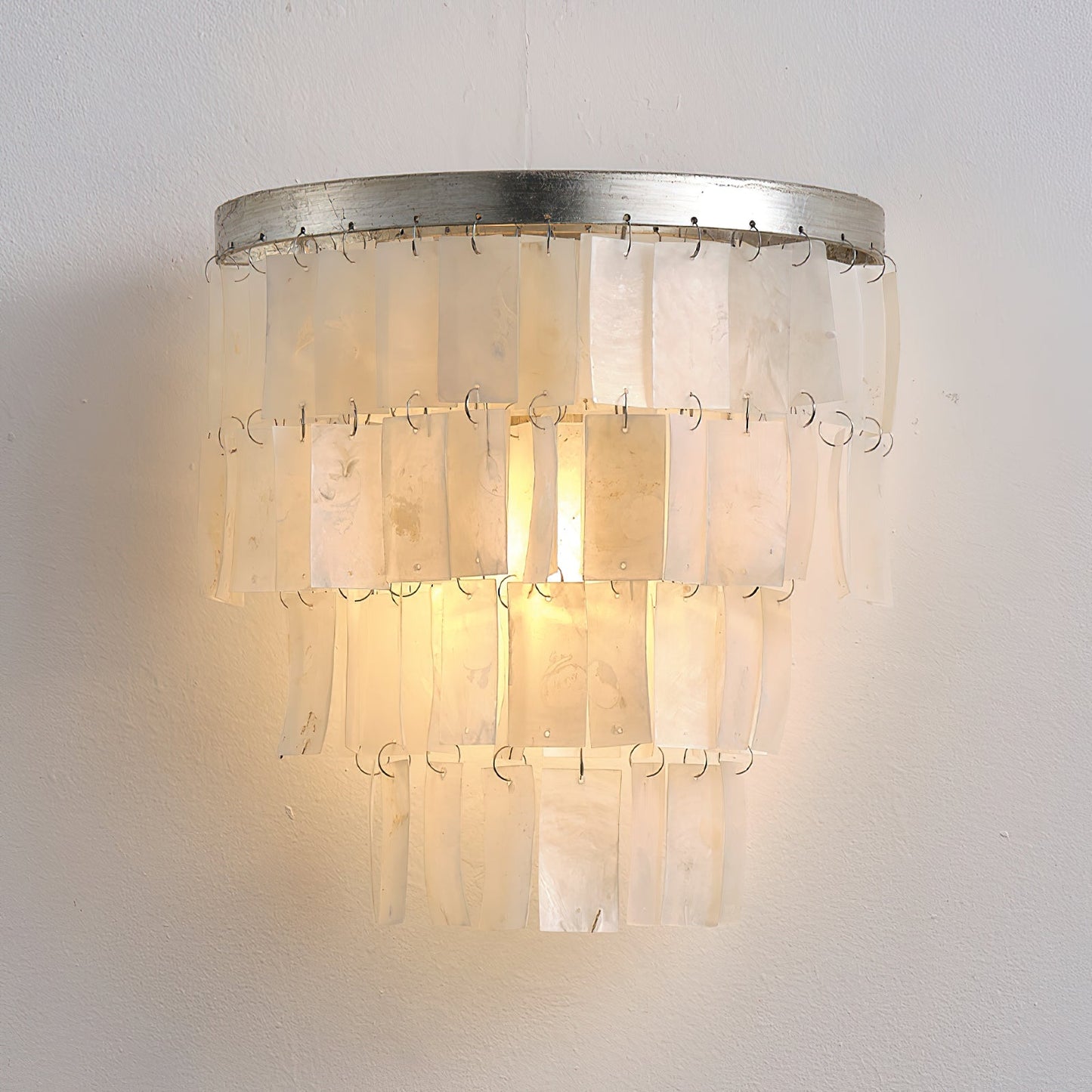 Skye Shell Tiered Wall Lamp - YIOSI