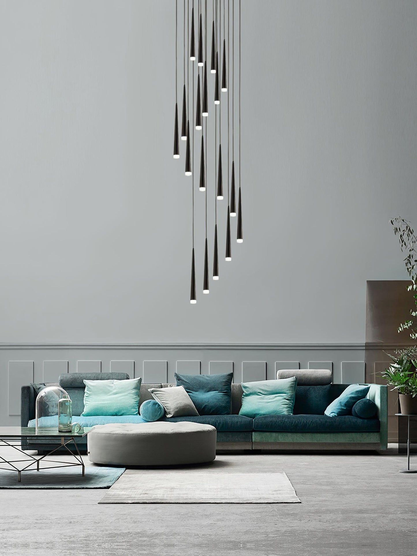 Slender Cone Chandelier - YIOSI